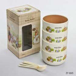 波比大號(hào)韓式雙色餐碗